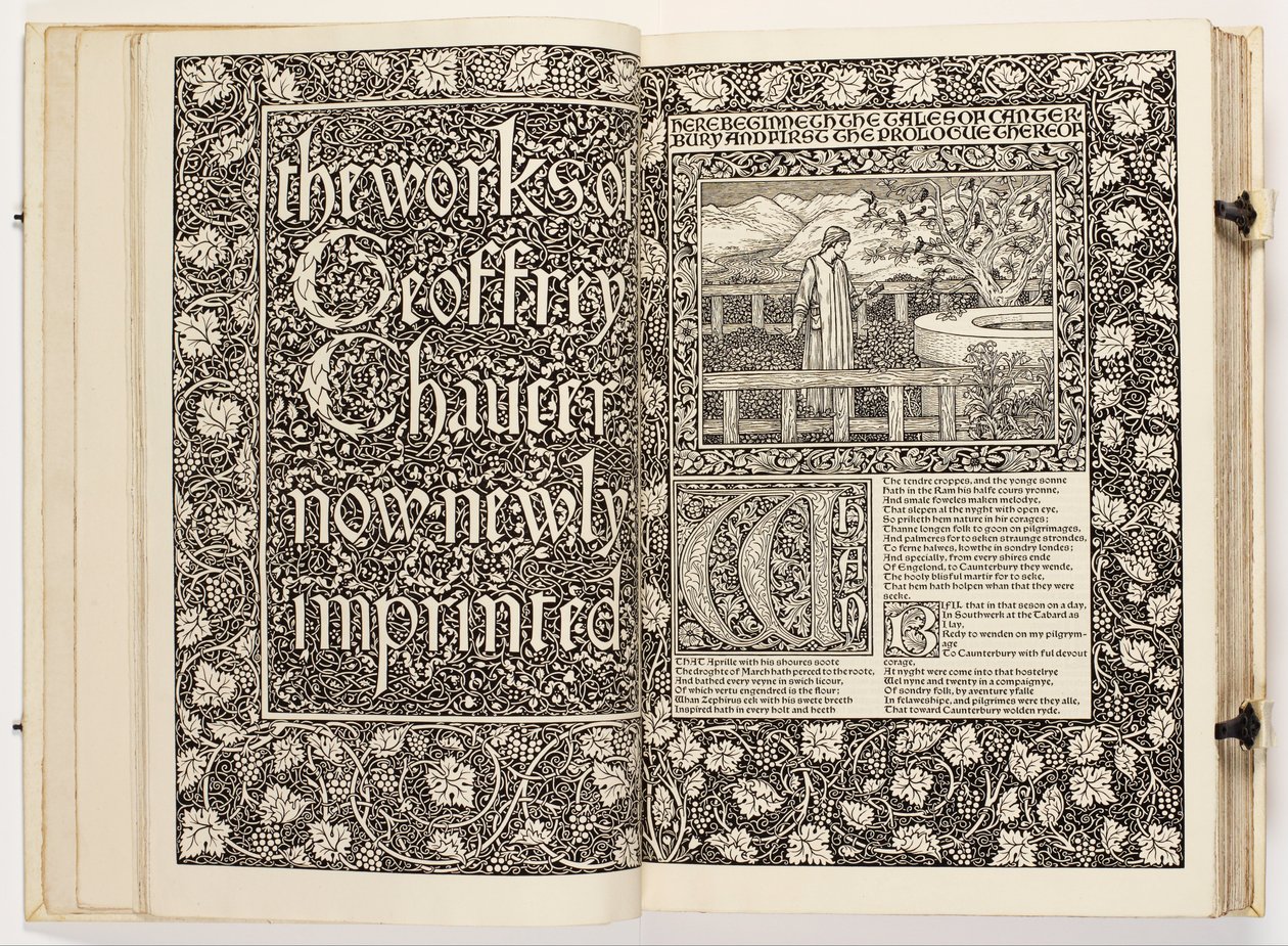 The Works of Geoffrey Chaucer (The Kelmscott Chaucer)